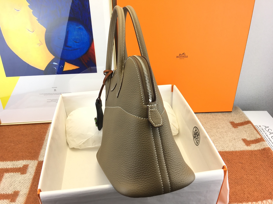 에르메스 볼리드31 에토프 은장 토고가죽